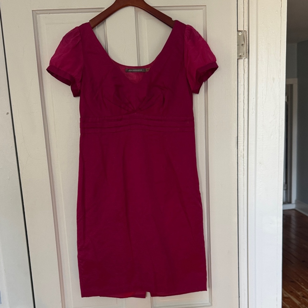Boden Fuchsia Midi Dress